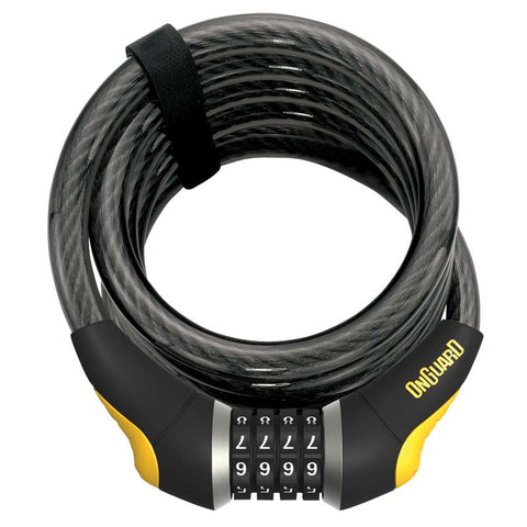 Doberman Combo 6' Coil Cable Lock