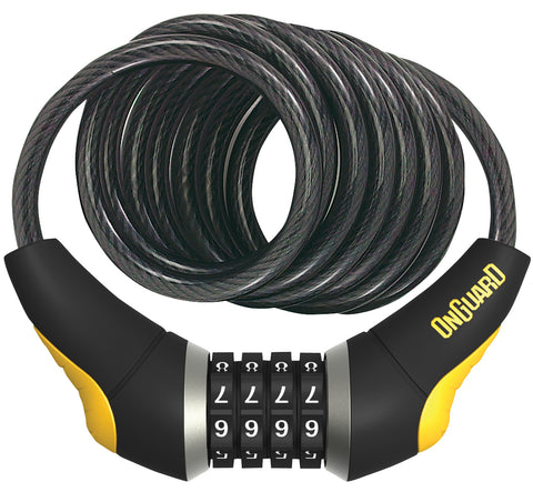 Doberman Combo 6' Coil Cable Lock