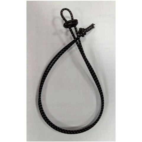 Elastic cord with cord stopper for Tubular BarBag Black & Green (TC2312B, TC2312G), Length 87cm