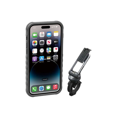 RideCase w/ mount for iPhone 14 ProMax, Black/Green (TT9879BN)