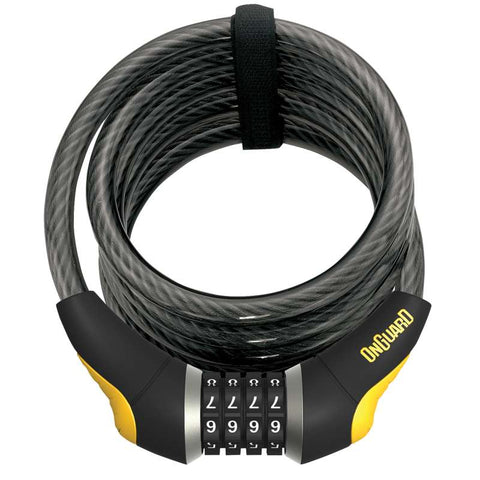 Doberman Combo 7.75' Coil Cable Lock