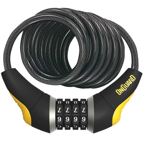 Doberman Combo 6' Coil Cable Lock