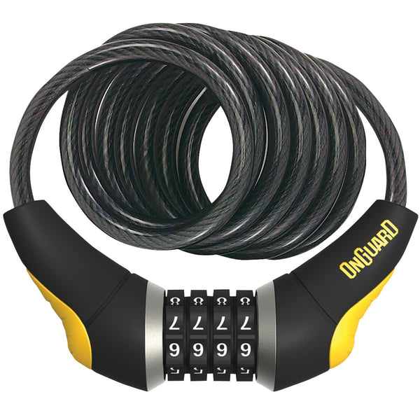 Doberman Combo 6' Coil Cable Lock