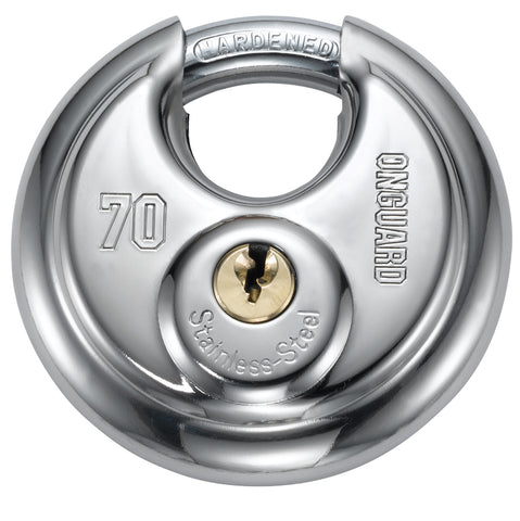 Bull Mastiff Round Key Padlock