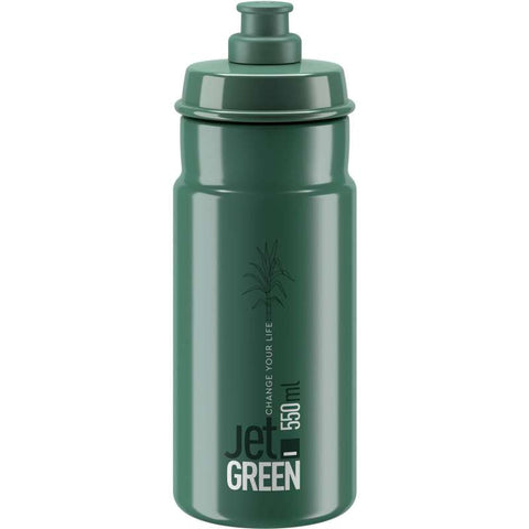 Jet Green 550ml Bottle (Dark green, white logo)