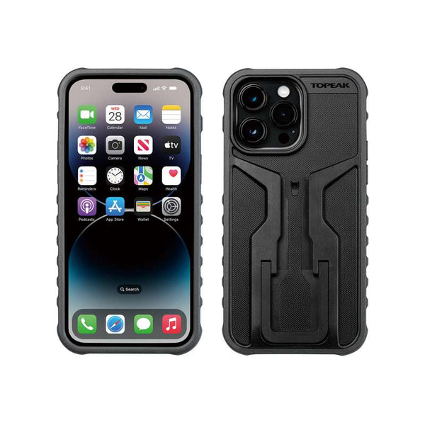 RideCase w/ mount for iPhone 14 ProMax, Black/Green (TT9879BN)