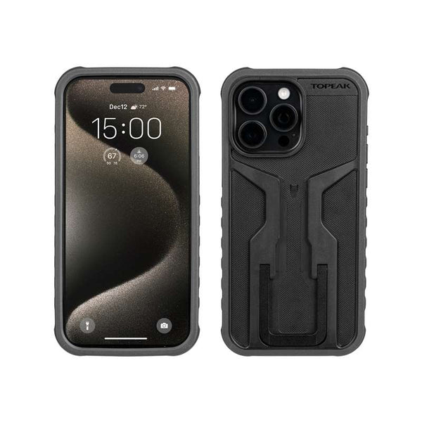 RideCase with RideCase Mount, for iPhone 15 Pro Max, Black/Gray
