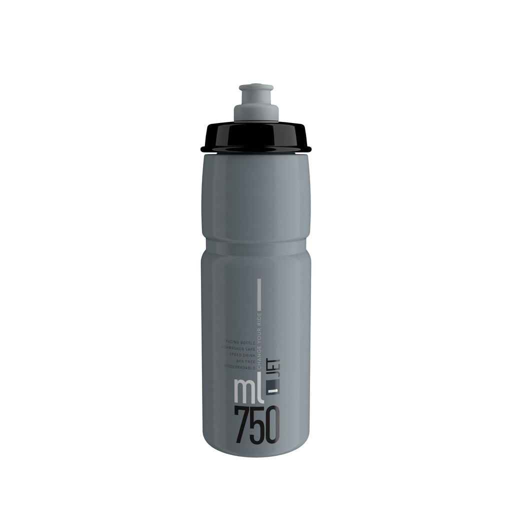 Jet 750ml (Gray, black logo)