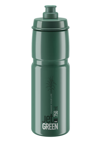 Jet Green 750ml (Dark Green, white logo)