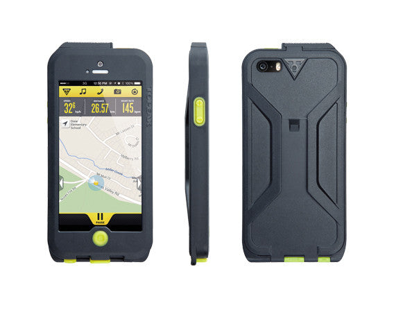 WEATHERPROOF RIDECASE FOR IPHONE5, BLK/GRN(TT9838BN)