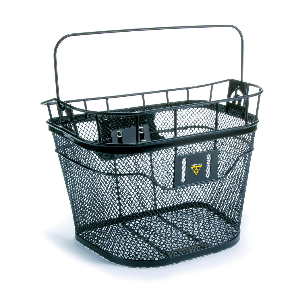 WIRE FRONT BASKET, BLACK  (TB2001)