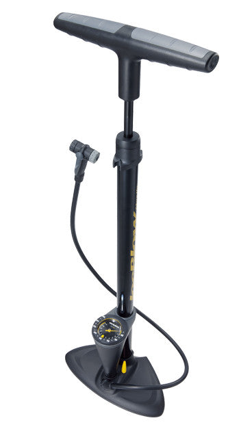 TOPEAK JOEBLOW MAX HP FLOOR PUMP, BLACK (TJB-M2B)