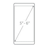 SMARTPHONE DRYBAG 6", BLACK (TT9840B)